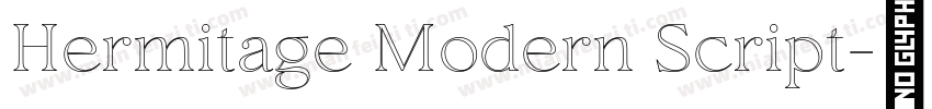 Hermitage Modern Script字体转换
